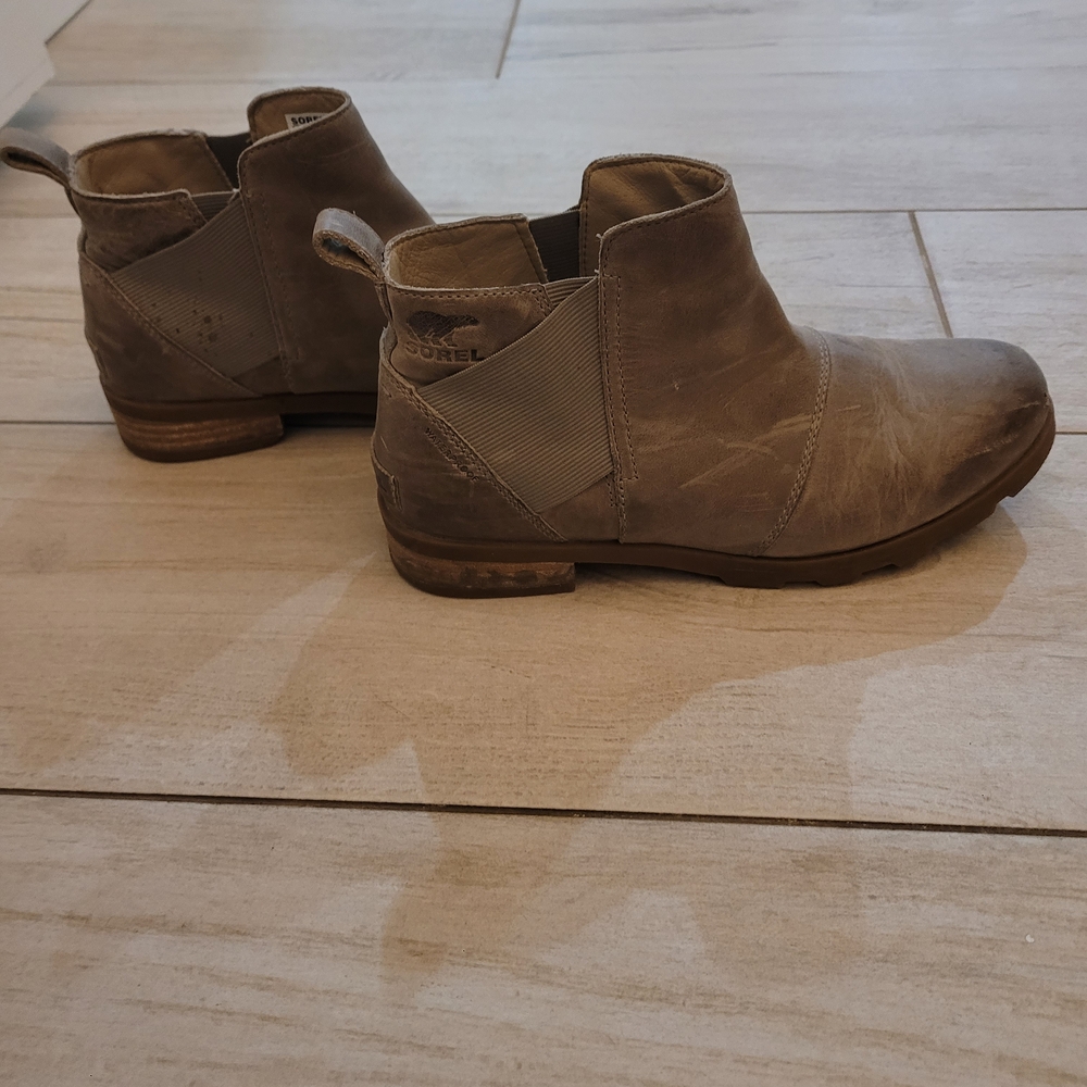 Sorel Brown Ankle Boots - Picture 8 of 12